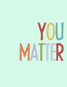 you matter