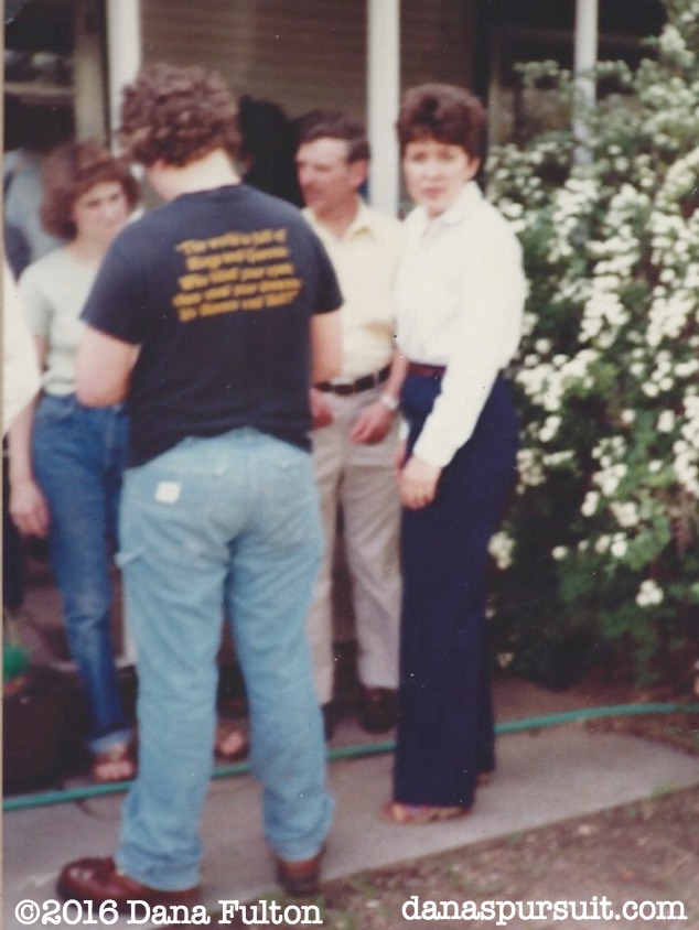 Dana in 1981 group shot
