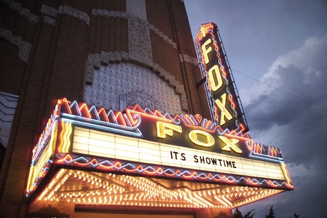 Fox Theater Hutchinson It's Showtime Marquee