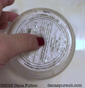 Candle Jar Removing Bottom Label