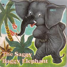The Saggy Baggy Elephant Book Cover