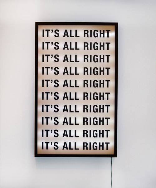 It is all right